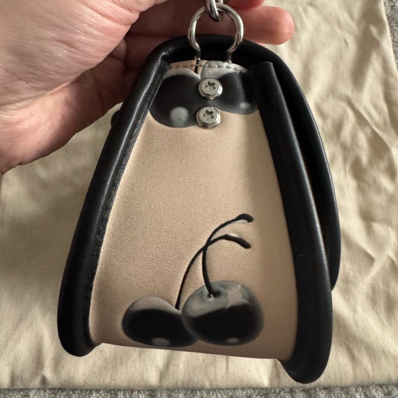 NWT Coachtopia Wavy Dinky Bag Cherry Print - Picture 9 of 16